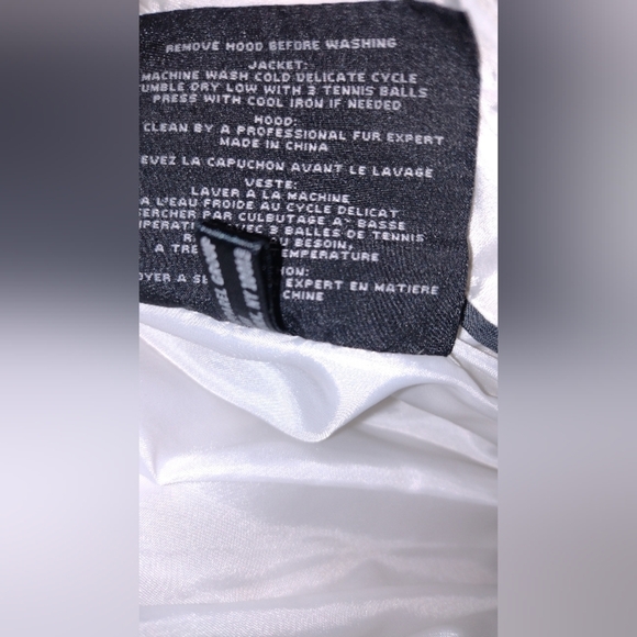 Marc New York Coyote Fur Puffer Jacket - Picture 7 of 9